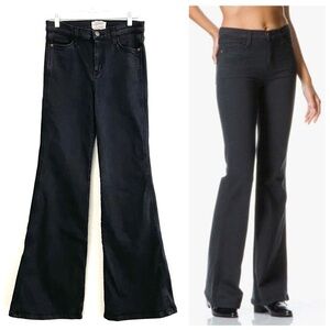 Current Elliott The Girl Crush 70s Vintage Inspired Jeans in Black Size 28